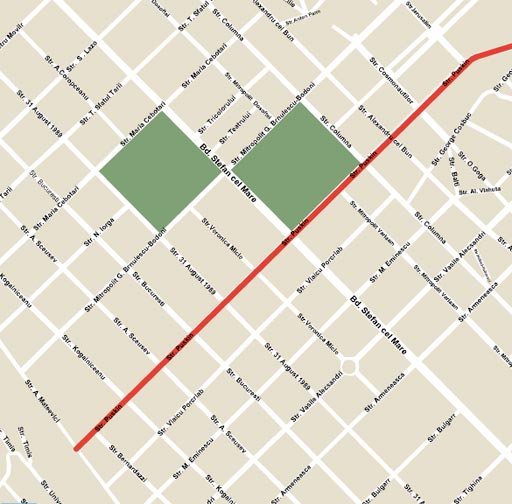 Chisinau Apartment KIV110 Map